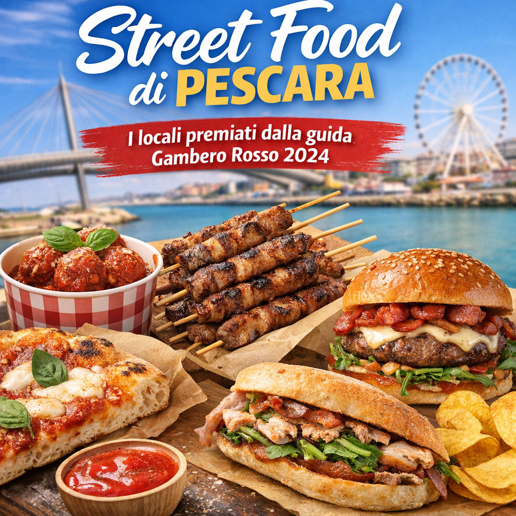 Grafica Street food di Pescara