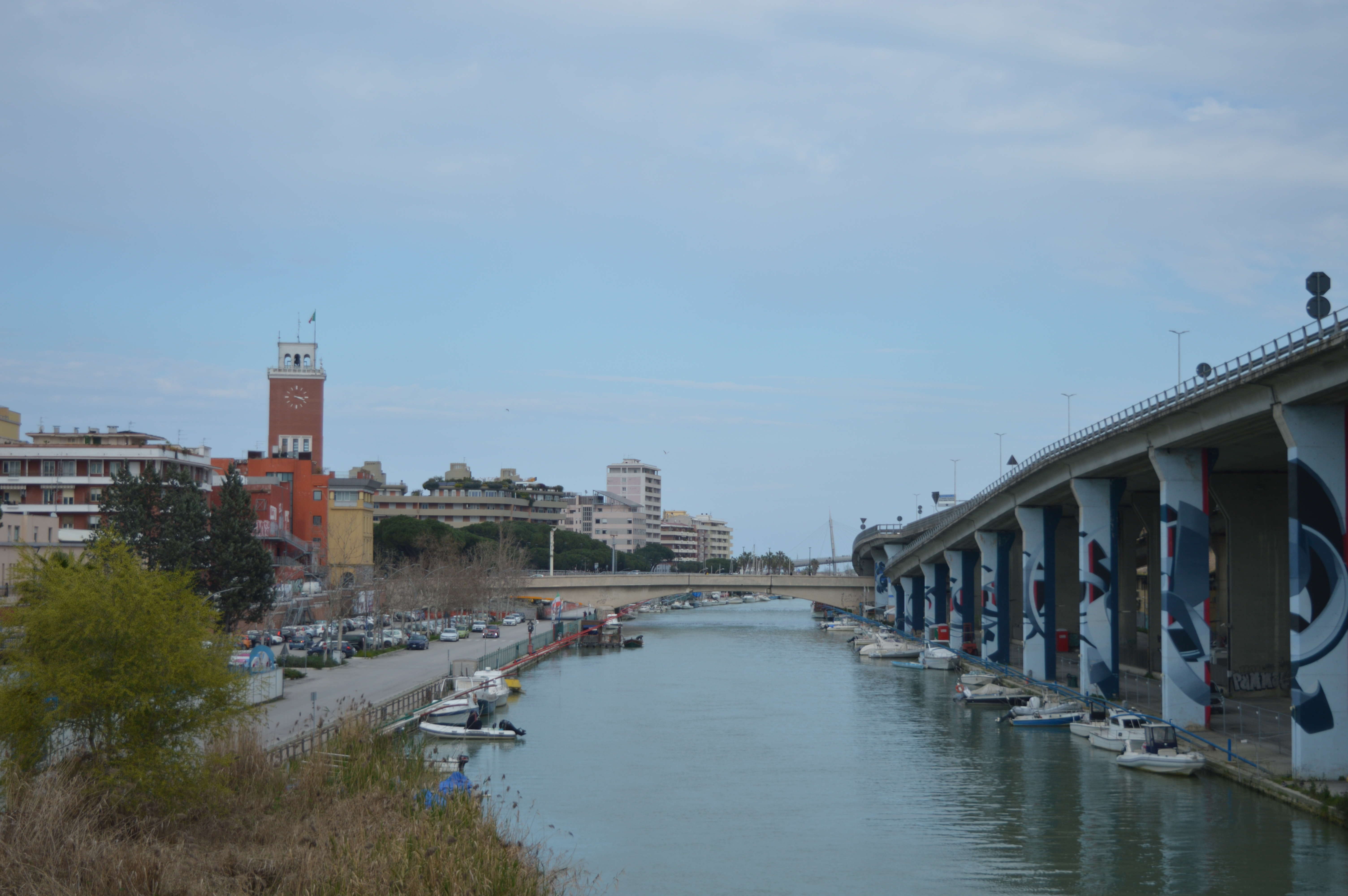 Pescara, vista sul fiume Pescara