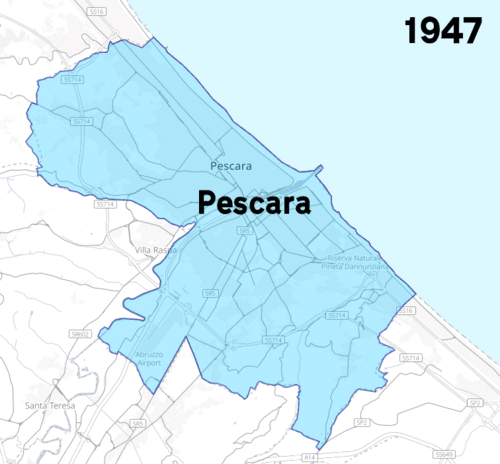 Mappa di Pescara