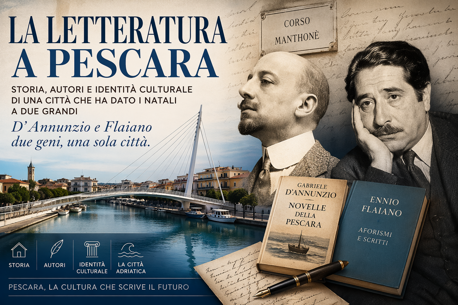 La letteratura a Pescara