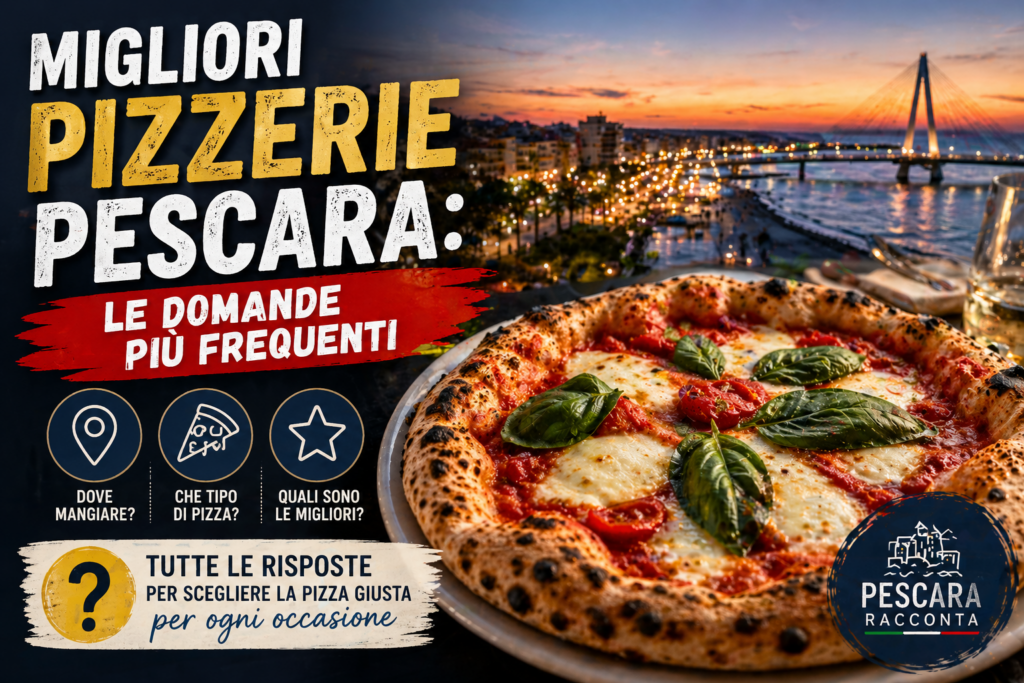 Grafica le migliori pizzerie a Pescara