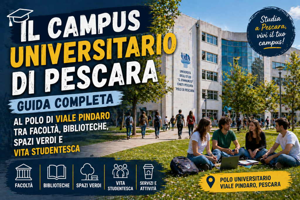 il campus universitario di Pescara