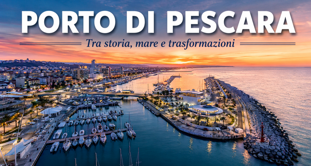 Marina di Pescara con barche e servizi turistici