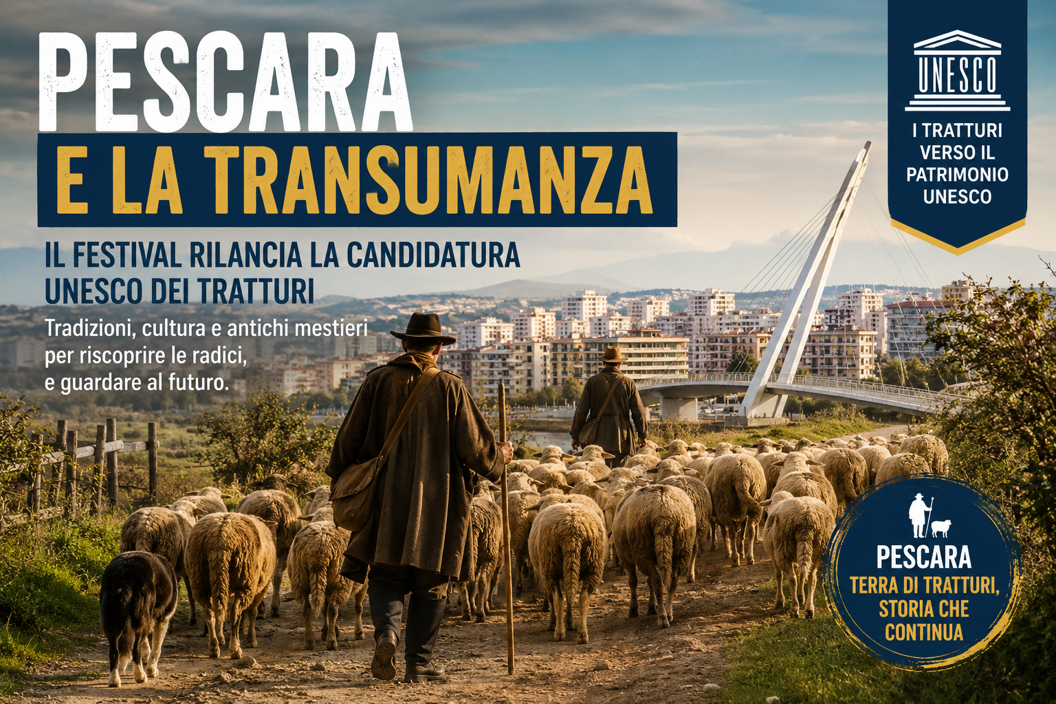Pescara e la transumanza
