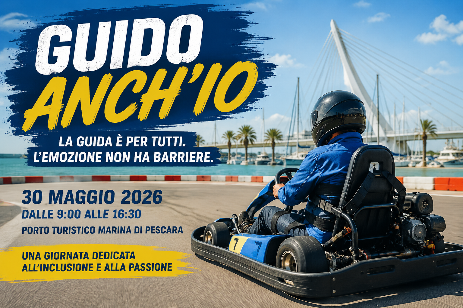 Guido Anch'io: evento go kart pescara