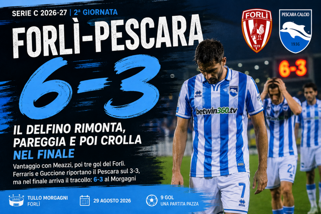 Forlì Pescara partita